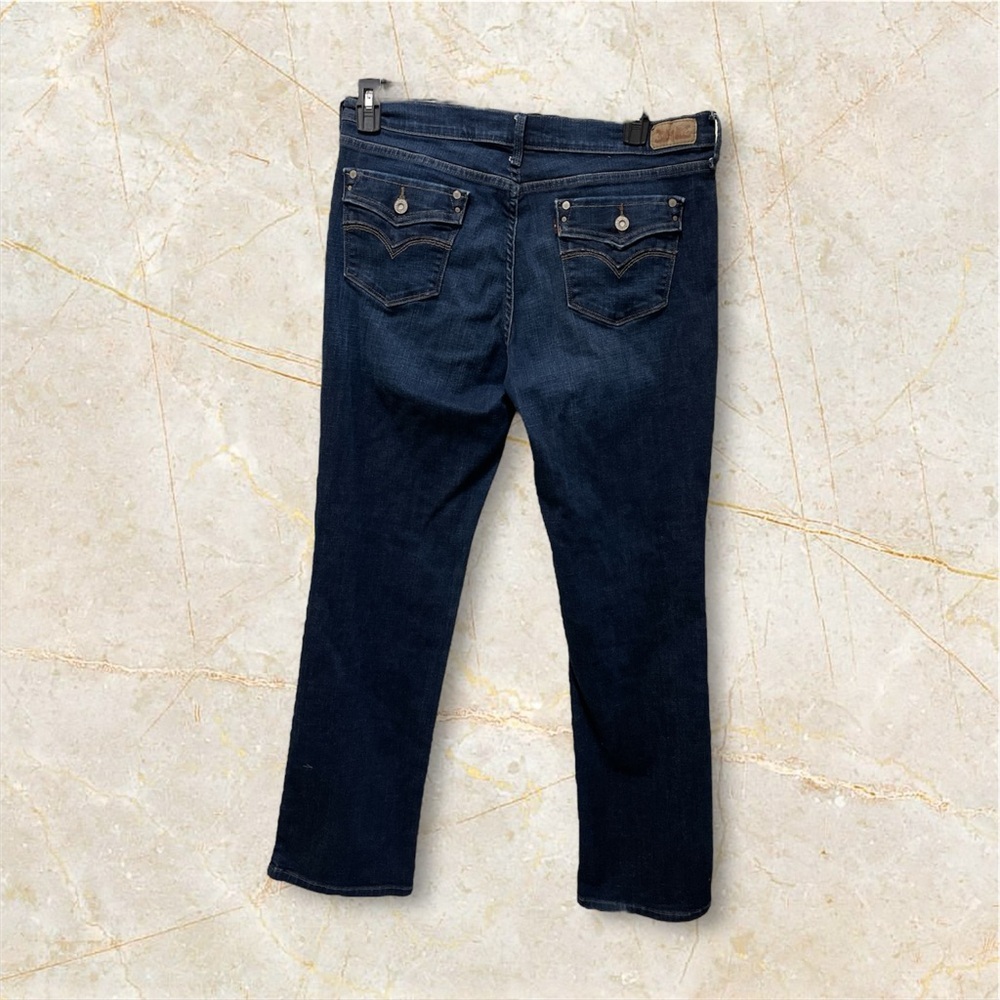 Very Nice Pair of Levi 505 Straight Leg Jeans Size 14 - Picture 2 of 4